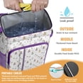 thumbnail image 2 of Travel Cooler Bag - Princess Unicorn Star Pattern Camping Beer Cooler Backpack with Bottle Opener- Waterproof Insulated Picnic Backpacks - Cooler Bag for Beach, 2 of 6