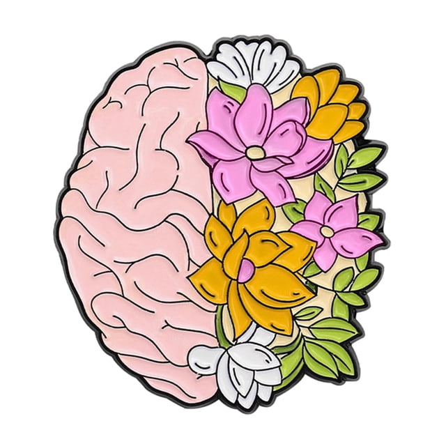 Broche de órganos Accesorio Decoraciones creativas Disfraces Joyas Regalo Moda parte del cerebro