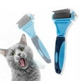 LYTiang Pet Comb Dog Grooming Comb Double Stainless Steel Knotting Comb