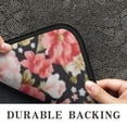 thumbnail image 6 of Pioneer Flower Floral Print Pattern Door Rugs,Washable Non Slip Door Mats Indoor,Decorative Door Mats,Entry Mat Indoor for Entrance,Bedroom,Kitchen,Bathroom,30"x17", 6 of 6