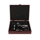 thumbnail image 2 of Juego De Herramientas De Vino De Acero Inoxidable De 8 Piezas Abrebotellas Novedad Caja De Regalo Accesorios Para Sacacorchos, 1 X Vertedor De Vino 2x Soledad Abrebotellas, 2 of 10