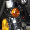 thumbnail image 4 of Señales De Giro De Motocicleta 12V lente ámbar Retro motocicleta intermitente lámpara indicadora luces intermitentes 1 par Sywqhk Accesorios para autos y motos, 4 of 9
