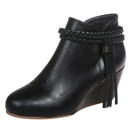 

NN Boot Socks Women s Chelsea Boots Fashion Lug Sole Chunky Heel Slip on Elastic Ankle Booties