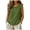 Army Green, variant on Cotton Tank Tops Women 2026 Summer Casual Size Sleeveless Gauze Shirts Loose Camisole Clothing Silver for Size M