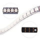 thumbnail image 5 of BTF-LIGHTING WS2812B Tira de luces LED 1m 5m 30LEDs/m 60LEDs/m IP30 IP65 IP67 5050SMD Direccionable individualmente PCB blanco negro flexible Tira de píxeles LED a todo color Dream Color DC5V, 5 of 5