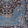 thumbnail image 5 of Contemporary Home Living 3.25' x 5' Ornate Central Medallion Area Throw Rug - Blue and Navy Blue, 5 of 7