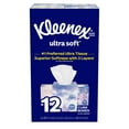 thumbnail image 2 of Kleenex Ultra Soft Facial Tissue, 3-ply, 85-count, 12-pack, 2 of 2