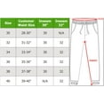 thumbnail image 5 of Mens Slim Fit Cotton Stretch Chino Pants 2 Packs, 5 of 5
