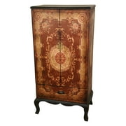 Oriental Furniture Olde-Worlde European Two Door Cabinet, living room, European style, Traditional, bed room dcor