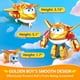 thumbnail image 5 of Super Wings 5"" Transforming 2-Pack Supercharged Golden Boy & Super Pet con efecto de luz Temporada 7 Avión a robot Transformer Toys Preescolar Regalos de cumpleaños para niños 3, 5 of 5