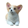 thumbnail image 2 of JGJJUGN Mini Corgi Cute Decoration Simulation Puppy Figure for Car and Home - Adorable Welsh Corgi Figurine - Fun Resin Ornament for Office Desk and Living Room Decor - Collectible Corgi Gift, 2 of 3