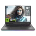 thumbnail image 1 of Laptop Gamer ASUS ROG Strix G18: AMD Ryzen 9 8940HX, RAM 16GB DDR5, SSD 1TB, Pantalla 18", RTX 5070, Windows 11 Home, 1 of 4