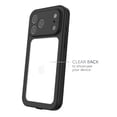 thumbnail image 5 of Body Glove Tidal Waterproof Phone Case for iPhone 18 Pro Max / 17 Pro Max - Black/Clear, 5 of 10