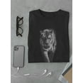 thumbnail image 3 of Amazing Vintage Bengal Tiger T-Shirt Men -Image by Shutterstock, Male x-Large, 3 of 4