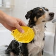 thumbnail image 5 of Dog Bath Brush & Dog Toothbrush | Adjustable Handle Shampoo Brush & Scrubber for Short & Long Haired Dogs & Cats | Effectively Solve Odor & Stain Removal Problems (red.), 5 of 9