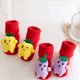thumbnail image 4 of Calcetines temáticos navideños para bebés Mezcla de algodón Antideslizante Niños recién nacidos Bebés bebés Ropa Regalos Calcetines para niños Patrones surtidos 0-1 años Tipo 2 6 pares Speravity BA000376-03, 4 of 7