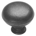 thumbnail image 2 of Hickory Hardware Modus Collection Knob, 1-1/4" Dia. - Matte Black, 2 of 2