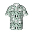 thumbnail image 2 of Picia Puppy Gentle Cotton Regular Fit Short Sleeve Casual Hawaiian Shirt for Men-3X-Large, 2 of 8