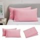 thumbnail image 1 of Fundas de almohada 2 Pack Cierre de sobre | Microfibra de poliéster cepillado suave | Fundas de almohada resistentes a la decoloración y al encogimiento 20x36 pulgadas | Blanco, Azul, Rosa, Verde,, 1 of 6