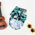 thumbnail image 6 of Dog Hawaiian Shirt Costume, Dog's Cool T-Shirts Summer Clothes, Hawaiian Shirt for Small Medium Large Dogs, Design for Summer Luau Style Beach Camp Vacation Black XS, 6 of 7