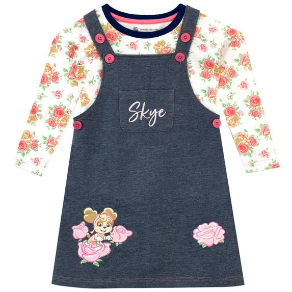 PAW Patrol Pinafore Dress Set, Sizes 2T-8