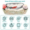 thumbnail image 4 of DIXRUYEE Stroller Organizer Whimsical Garden Butterflies Printed, 4 of 7