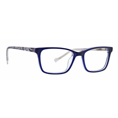 Vera Bradley Mallie Java Navy Camo 4916 49mm New Eyeglasses