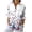 Blue-7, variant on Cavosen Funny T Shirts for women Long Sleeve Lapel Trendy Patriotic Tee 250 Years Red White and Blue Button Down Graphic Shirt Summer Basic Tops