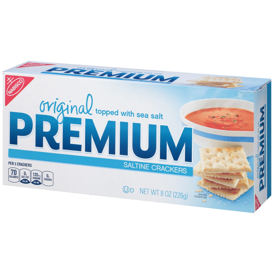 Premium Unsalted Tops Saltine Crackers, 16 oz - Walmart.com