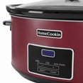 thumbnail image 5 of 6QT Red Slow Cooker with Casserole for Family Dinner, 5 of 5