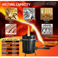Ceramic Chamber Shield For MF Series/Hardin Furnace - Gold Melting & Silver Casting Protector