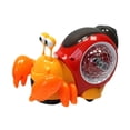 thumbnail image 1 of Juguetes musicales para bebés Perfecl Juguete de baile Cangrejo naranja, 1 of 8