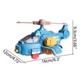thumbnail image 4 of XWSHYW Juguete para Niños Helicóptero de Deformación Por Colisión Inercial Convertido En Avión Robot, Coche de Juguete para Niños, Regalo de Cumpleaños, 4 of 5