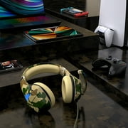 Gaming Headset with Noise Cancelling Stereo Bass Surround Sound for PS4, PS5, Xbox, and PC