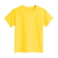thumbnail image 6 of Ketyyh-chn99 T Shirts for Youth Girls Little Girl Short Sleeve Shirt Print Cute Summer Comfortable Tops T Shirt Size for 5-6 Years,Yellow, 6 of 6
