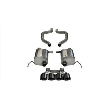 Corsa 1997-2004 Chevrolet Corvette C5 Z06 5.7L V8 Polished Sport Axle-Back Exhaust