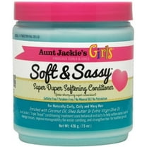 Aunt Jackie's Girls Soft and Sassy Super Duper Softening Conditioner, 15 oz