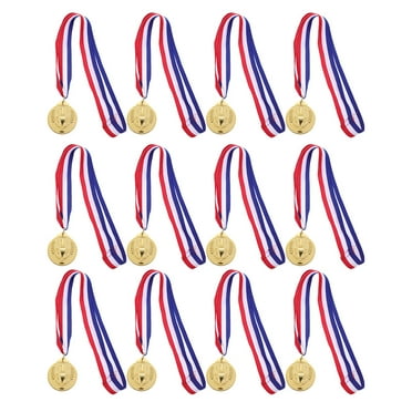 12 Pcs The Medal Medals for Awards Kids Gold Children Zinc Alloy Metals Party Decorations