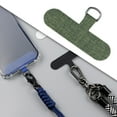thumbnail image 7 of Phone Lanyard Patch/ Drop Protection Phone Strap Parts with Metal Lost Phone Tether Tab Cellphone Case Patch/ for Outdoor Hiking/ , Green, 7 of 7