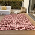 thumbnail image 6 of Addison Rugs Chantille Indoor/Outdoor Transitional Geometric Red Washable Rectangle Rug, 10' x 14', 6 of 6