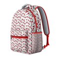 thumbnail image 2 of Compact Travel Backpack with Cherry Print Design, Cute Red Fruit Pattern, Lightweight School Bag for Daily Use, 2 of 6