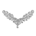 thumbnail image 3 of jifeng Collier Col Applique 20cm pour Robe DIY Ab Strass Collier Artisanat Costume, 3 of 9