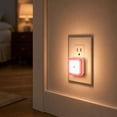 thumbnail image 4 of Pink Night Light Plug-into Wall - 1 Pack Night Light Dusk to Dawn Sensor Plug in LED Lighting, Auto-On/Off Lamp for Home Living Room Bedroom Bathroom Hallway Kitchen, 4 of 7