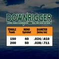 thumbnail image 4 of FINS Braids Downrigger Steel Cable Alternative Non-Corrosive Braided Fishing Line, 200 lb 100 Yds, 4 of 5