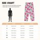 thumbnail image 3 of Fotbe Flamingo Pantalones de Pijama para Mujer, Pantalones de Dormir, Pantalones Pj con Cordón y Bolsillos-3X-Large, 3 of 6