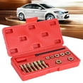 thumbnail image 3 of Outil 15 Pcs/ensemble Kit de Réparation de Filetage Universel Voiture 7 Métriques Robinets de Fil, 3 of 7