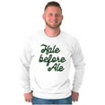 thumbnail image 5 of Kale Before Ale Beer Drinking Healthy Long Sleeve TShirt Men Women Brisco Brands S, 5 of 5