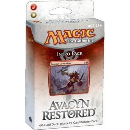 Magic the Gathering MTG Avacyn Restored Intro Pack Fiery Dawn Theme Deck (Best Way To Restore A Deck)