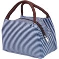 thumbnail image 1 of Kitchen Products Thermal Bag Lunch Bag Lunch Storage Work School Stripe Pattern (B, One Size), 1 of 6