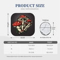 thumbnail image 3 of Balery 2 Piece Red Mushrooms Car Windshield Sun Shade|Foldable Front Windshield Shade for Car Front Window for Most Sedans SUV Truck-Medium, 3 of 7